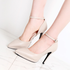 [GIRLS GOOB] Women's Pump Mary-Jane Ankle Strap High Heels 10cm Enamel / TC - Made in Korea